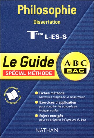 Philosophie, term. L, ES, S