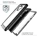 Samsung Galaxy Note 9 Case, Full Body Heavy Duty Protection with Built-in Screen Protector Shockproof Rugged Cover Case for Samsung Galaxy Note 9 (2018) 6.4 Inch - Clear/Black