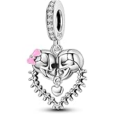 Parmuz Halloween Pumpkin Charms Ghost Black Cat Cross Charm Sterling Silver 925 Halloween Horror Beads for Bracelet/Necklace Jewelry for Women