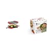 Lekue-0220600R14-Microwave-Grill-XL-Parrilla-para-microondas-Acero-Inoxidable-Recipiente-para-cocinar-Quinoa