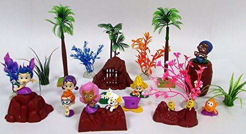 Bubble Guppies 22 Piece Play Set Featuring Bubble Guppies Characters and Themed Accessories