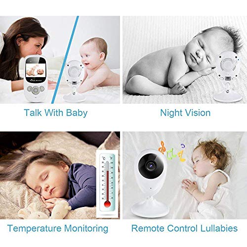 image for ZEEPIN SP880 Digital Wireless Baby Monitor with 2.4