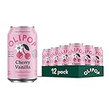 OLIPOP Prebiotic Soda Pop, Cherry Vanilla, A New
