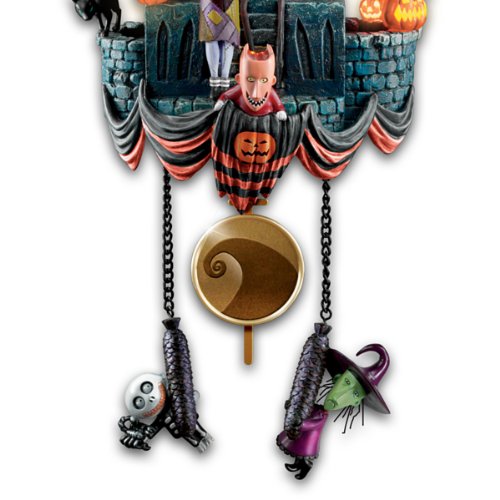 Bradford Exchange The Cuckoo Clock Tim Burton's The Nightmare Before