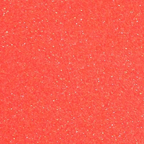 Siser Glitter HTV 20" x 12" Sheet Iron on Heat Transfer Vinyl (Red