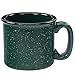 Santa Fe Campfire Coffee & Tea Mug Perfect For Camping or Home, Green 14 oz (Pack of 2)