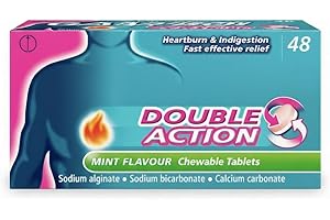 HealthAZ Mint Chewable Double Action 48 Tablets GAV
