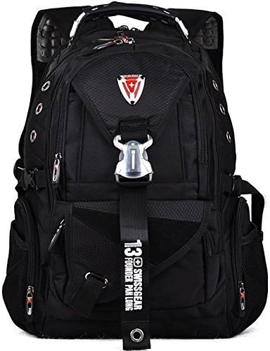 Swiss Travel Gear fashion Laptop notebook tablet ipad macbook backpack. for travelling,camping,Hiking business and casual gift computer,knapsack,rucksack school sport outdoor SA7704