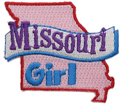Missouri Girl 2 inch small Iron on Patch Ava2386