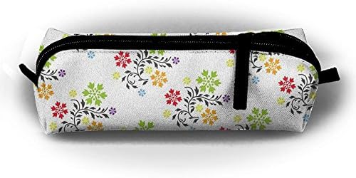 Colourful Lace Pencil Bag Pen Case Multi-Functional Felt Pouch Zipper Bag Coin Purse For Pens Pencils Highlighters Gel Pen And Other School Supplies