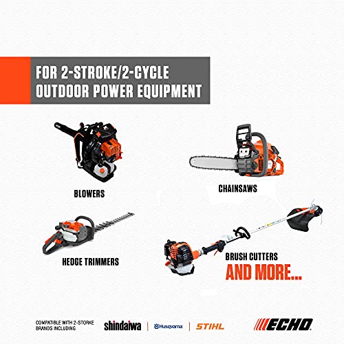 Echo 6450001G Power Blend Gold Oil Mix 50:1 for 2 stroke2cycle Outdoor photo 11