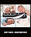 Kingta Rechargeable Hair Clipper Trimmer Mustache Shaving Trimmer (Black+Silver)