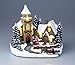 Lightahead Musical Christmas Carol Singing House Scene Figurine with LED Light and 8 Melodies for Ages 15 and Above