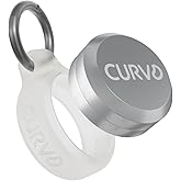 CURVD Premium Carrying Case - Durable Travel Keychain Container, Small Waterproof Holder for Earplugs, Pills, Coins Compatibl