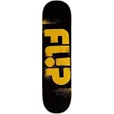 Flip Odyssey Stencil Skateboard Deck - Yellow - 8.25"