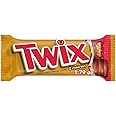 TWIX Milk Chocolate Caramel Cookie Candy Bar, Full Size Candies, 1.79 oz Bar