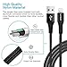 Jumtent Lightning Cable 4Pack 3FT 6FT 6FT 10FT Nylon Braided Cord USB Syncing and Charging Cable Charger for iPhone 8/8 Plus/7/7 Plus/6/6 Plus/6S/6S Plus,SE/5s/5c/5,iPad/iPod (Black)