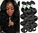 Msbeauty 6A Brazilian Hair Body Wave 1 Bundles of 28 inch 100g Unprocessed Virgin Human Hair Weave Natural Color Tangle-free