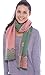 Simplicity Women's Winter Multi-Color Patterned Reversible Knit Scarf