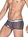 Croota Mens Underwear, Low-Rise Boxer Brief, Satin Waistband, FF01M Mocha Brown