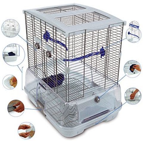 hagen vision bird cage for canaries