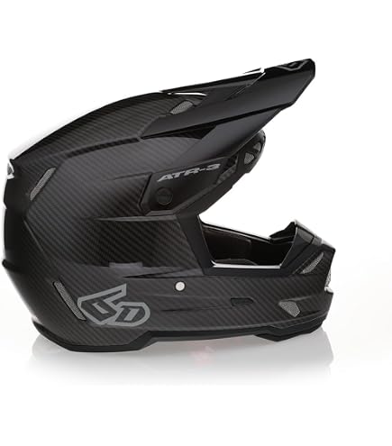 6D HELMETS ATR-2 Solid, Matte Black, L