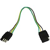 Amazon.com: Wesbar 5-Way Flat Trailer Connector Wishbone ... wesbar 6 pin wiring harness 
