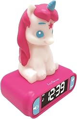 Lexibook Unicorn Nightlight Alarm Clock Pink RL800UNILXB view 6