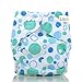 LBB Baby Cloth Diapers Pocket Diapers With 2 Inserts, One Size, Blue Dots