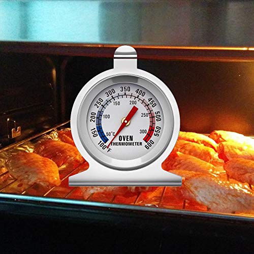 KT THERMO Dial Oven Thermometer(2Pack) with Instant Read,2Inch
