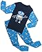 Family Feeling Robot Little Boys' 2 Piece Long Sleeve Pajamas Set T-Shirt Pants