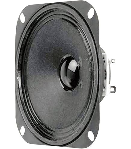 COPPIA MINI ALTOPARLANTI 8 OHM 20W. NERO