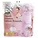 SheCotton Premium Cotton Rounds for Face, Lint-Free Turkish Cotton Pads, Makeup-Nail Polish Remover, (3 Pack 350 Count with Extra Travel Pack)