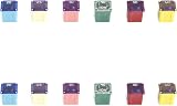 QWORK 12 Pcs Automotive Flat Jcase Fuses Low Profile 20A-60A Set view 7