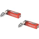 Champion 2 Pack Genuine H10C Spark Plugs Copper Plus 844 | Replaces 45L AL5 AL7 AL9 AL7C AL7X AL9X ATL8 C45L M44L 4504290 W9A0 B4L B6L 14L7 3212 B6LY W14L 96461 3B6583 TM20007.