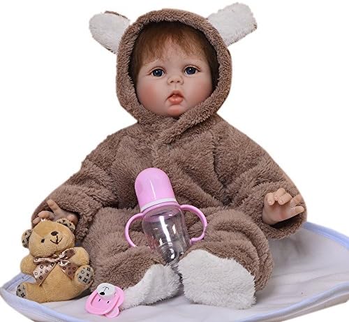 Handmade 22 Inch Reborn Baby Dolls Girls Real Life Looking Newborn Girl Doll Kids Playmate
