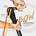 Mucool Resistance Band with Bow, Portable Home Gym Bar and Bands, Full Body Workout Equipment Home Gym Systemthumb 2