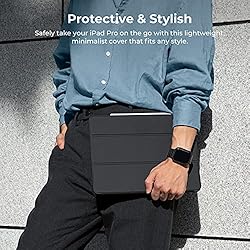 PITAKA MagEZ Folio for iPad Pro 12.9 Case 4th/3rd