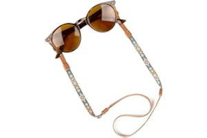 Luxitri Beaded Glasses Strap - Handmade Multi-Colored Beaded Sunglasses Strap - Cute & Sturdy Eye Glasses Holders Around Neck