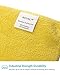 Zeppoli Reusable Microfiber Cleaning Cloth Set - 12 x 16 Inch Microfiber Cloth - 48 Pack Washcloth, Auto Detailing Supplies – Cleaning Rags, Works Great with Windex