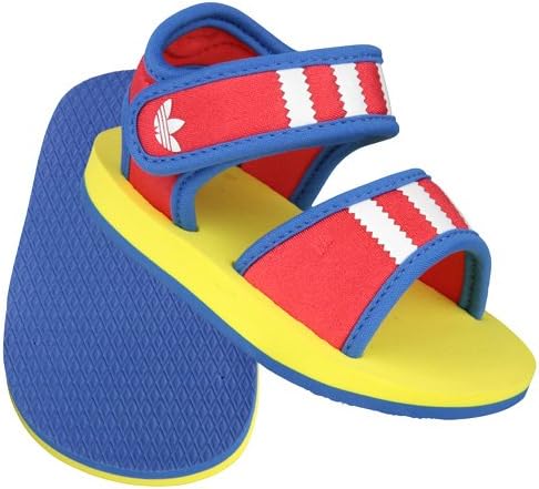Amazon アディダス サンダル キッズ トレフォイル スライド レッド Adidas アディダス シューズ バッグ