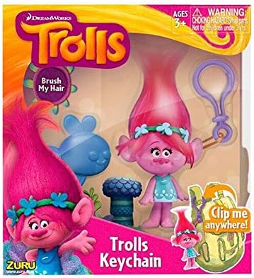 Zoofy International Trolls Medium Keychain (Poppy)