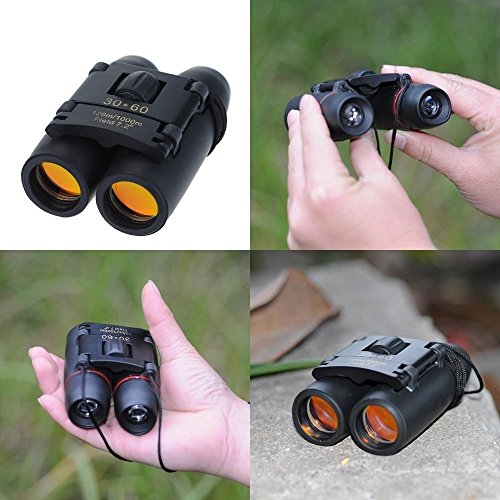 Superex® compact 30x60 mini portable binoculars telesc…