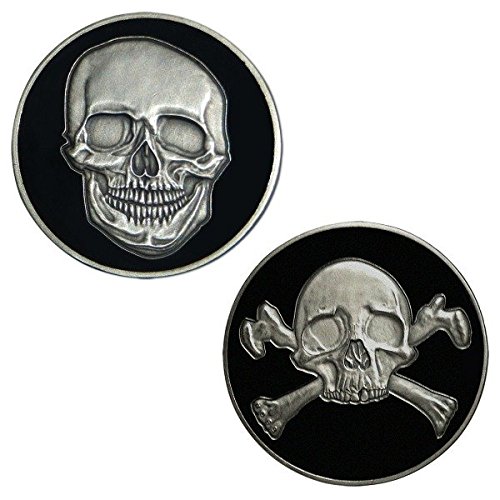 MotorDog69 Skull & Crossbones Challenge Coin