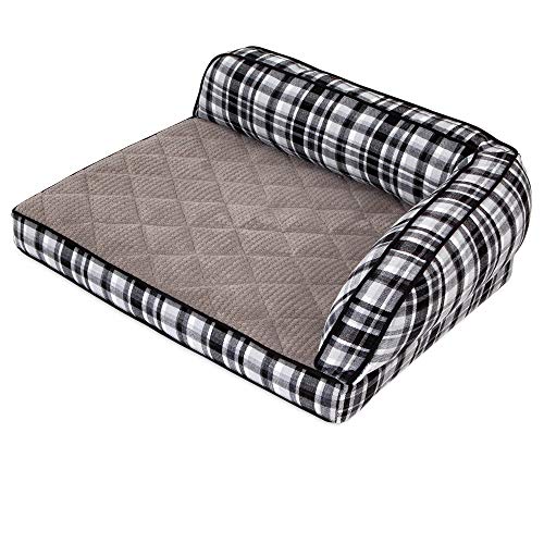 Petmate LaZBoy Sadie Pet Sofa Bed in Spencer Plaid for Small and