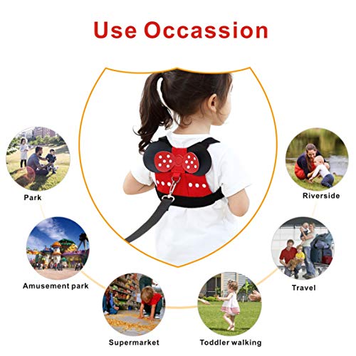 image for Idefair Kids Harness, Kid Leash Anti Lost Belt Harness Safety Walking 