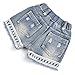 Fabal 2017 Girls Summer Clothes Kids Girls Chiffon Pearl Vest Shirt +Short Pants Outfits Clothes Set (3-4T, White)
