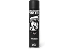 Muc Off Motorcycle Speed Polish, 400ml - Motorbike Polish Spray, Two in One Wax and Polish - Post-Wash Protection Spray for O