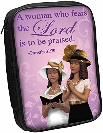 Proverbs 31:30 Woman Who Fears the Lord Bible Cover