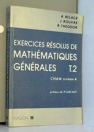 Download Exercices re?solus de mathe?matiques ge?ne?rales : CNAM niveau A PDF